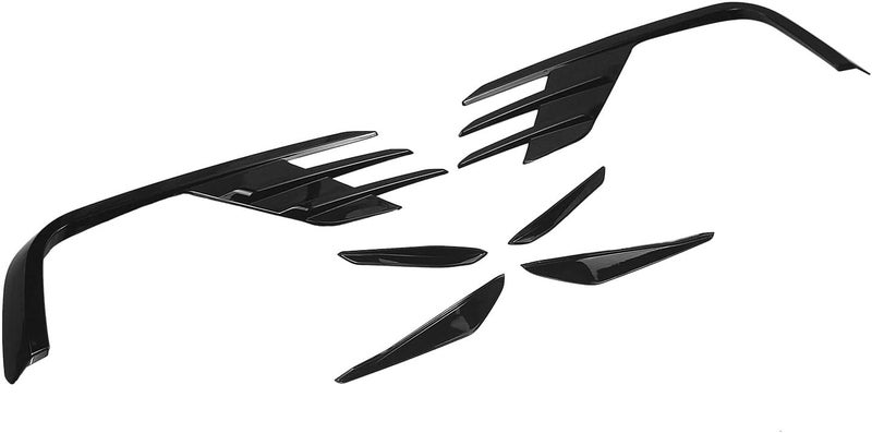 DEMULAX Glossy Black Fog Light Trim for Accord 2021-2022 - Image 2