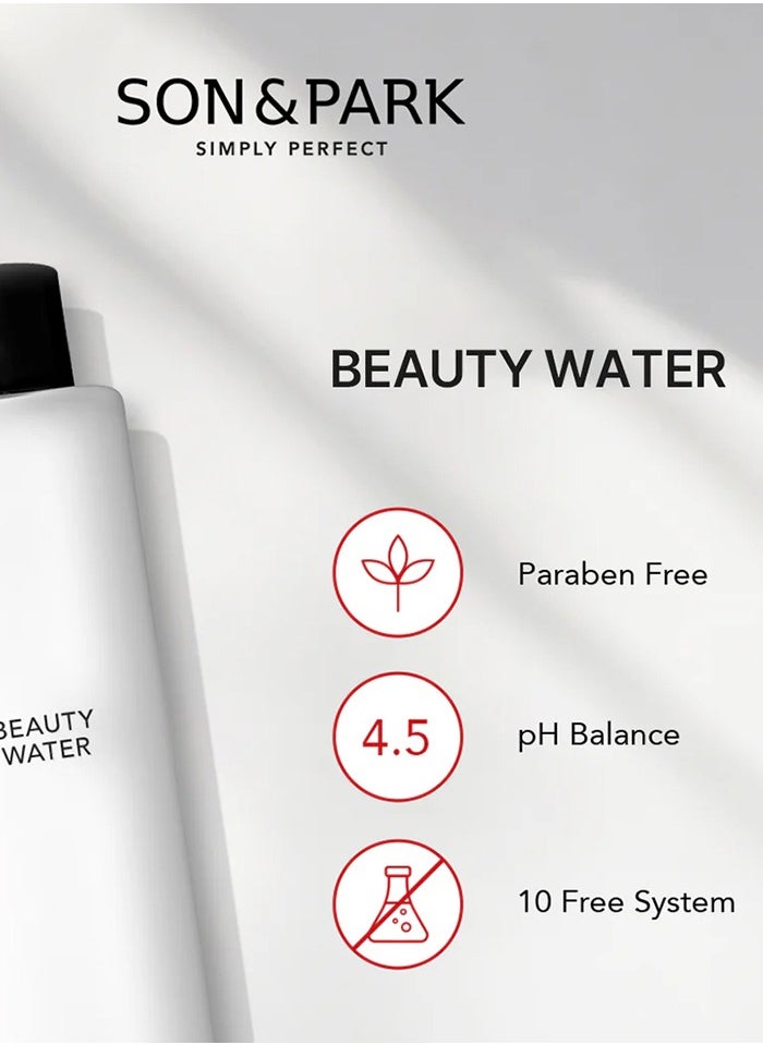 SON&PARK - SON&PARK Beauty Water 340ml (11.49 fl. oz) | Multi-Purpose Toner for Oil Control Hydrating Exfoliating Skincare Daily Cleansing Booster with Rose Water Witch Hazel Lavender Oil - Image 1