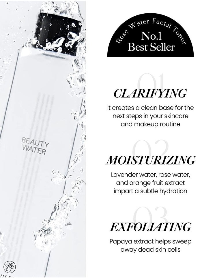 SON&PARK - SON&PARK Beauty Water 340ml (11.49 fl. oz) | Multi-Purpose Toner for Oil Control Hydrating Exfoliating Skincare Daily Cleansing Booster with Rose Water Witch Hazel Lavender Oil - Image 1