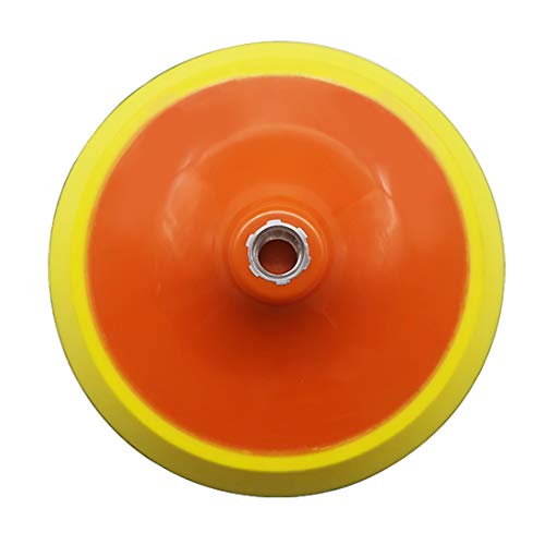 SENRAY 7 Inch Hook & Loop Polishing Pads 5/8" Thread Backing Plate for Rotary Polishing Machine - Image 1