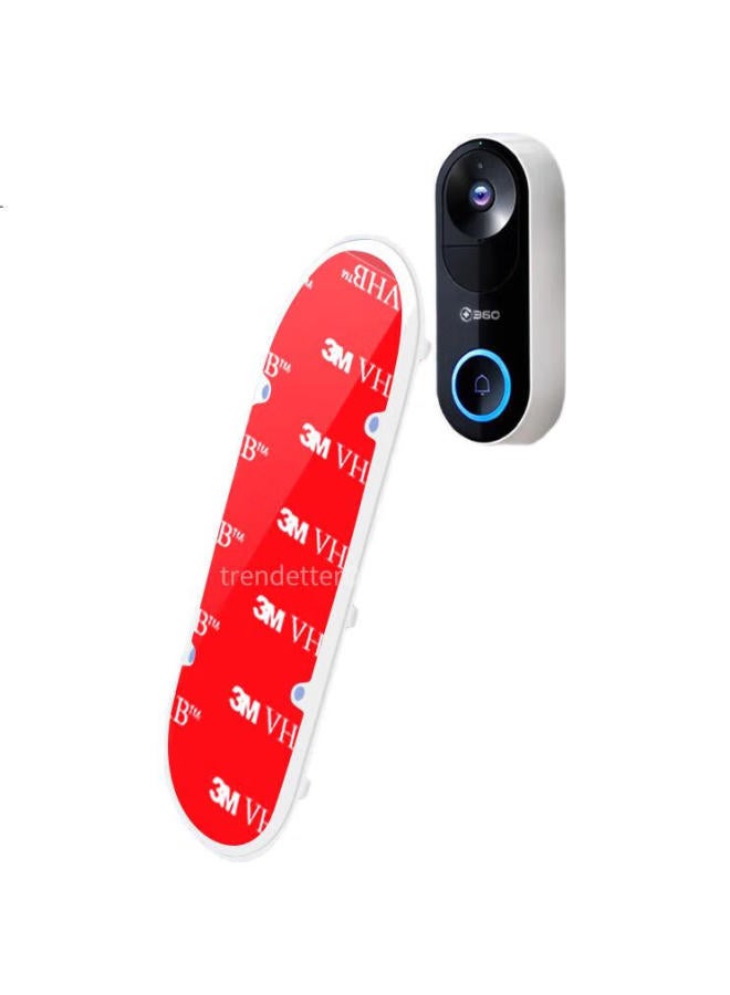 Trendsetter, Suitable For 360 Visual Doorbell Backplate D819/5Pro/1P, Smart Door And Smart Camera Replacement, Dedicated Adhesive, Wall-Mounted, Strong Adhesive Base Plate - Image 1