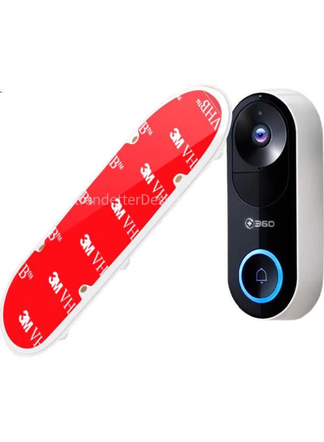 Trendsetter, Suitable For 360 Visual Doorbell Backplate D819/5Pro/1P, Smart Door And Smart Camera Replacement, Dedicated Adhesive, Wall-Mounted, Strong Adhesive Base Plate - Image 2
