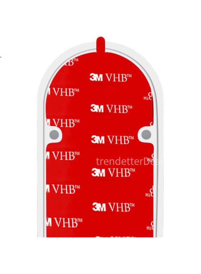 Trendsetter, Suitable For 360 Visual Doorbell Backplate D819/5Pro/1P, Smart Door And Smart Camera Replacement, Dedicated Adhesive, Wall-Mounted, Strong Adhesive Base Plate - Image 3