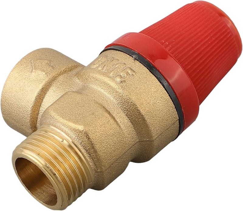 Brass Safety Valve Drain Relief Switch For Solar Water Heater 3 Bar Pressure Range - Image 5
