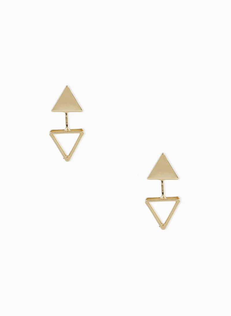 Majique London Geometric Earrings