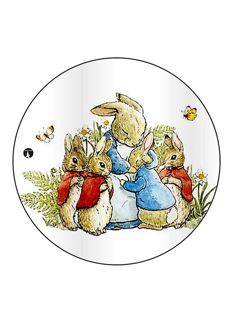 RKN Rabbits Printed Fridge Magnet  Multicolour - Image 1