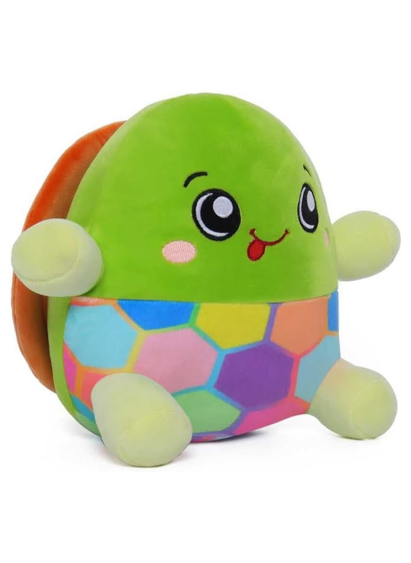 Happy Lines Gifts Dream Beams glow in the dark - Wave 3, Tracy the turtle (7.5"/18cm) - Vacuum Pack w/ hangtag  - Image 2