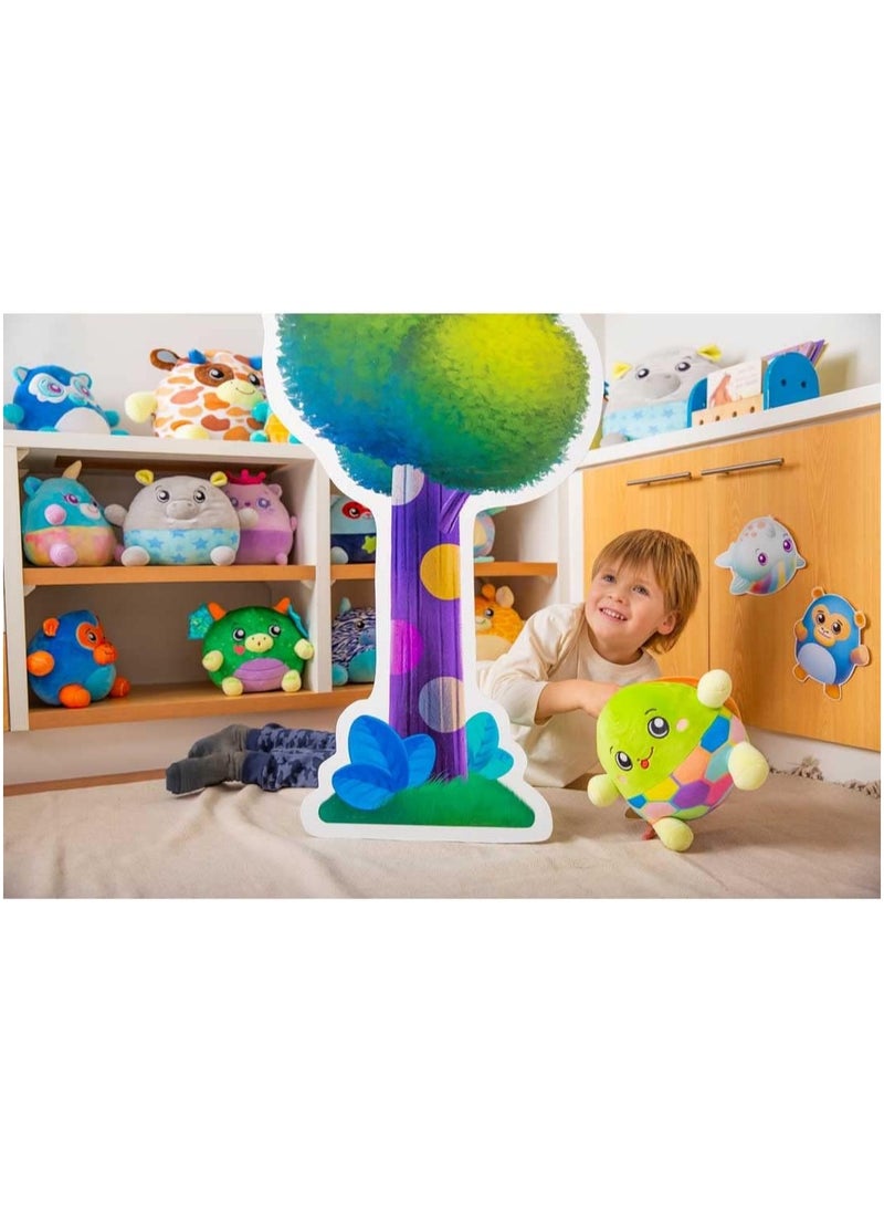 Happy Lines Gifts Dream Beams glow in the dark - Wave 3, Tracy the turtle (7.5"/18cm) - Vacuum Pack w/ hangtag  - Image 4