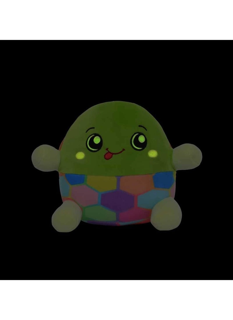 Happy Lines Gifts Dream Beams glow in the dark - Wave 3, Tracy the turtle (7.5"/18cm) - Vacuum Pack w/ hangtag  - Image 5
