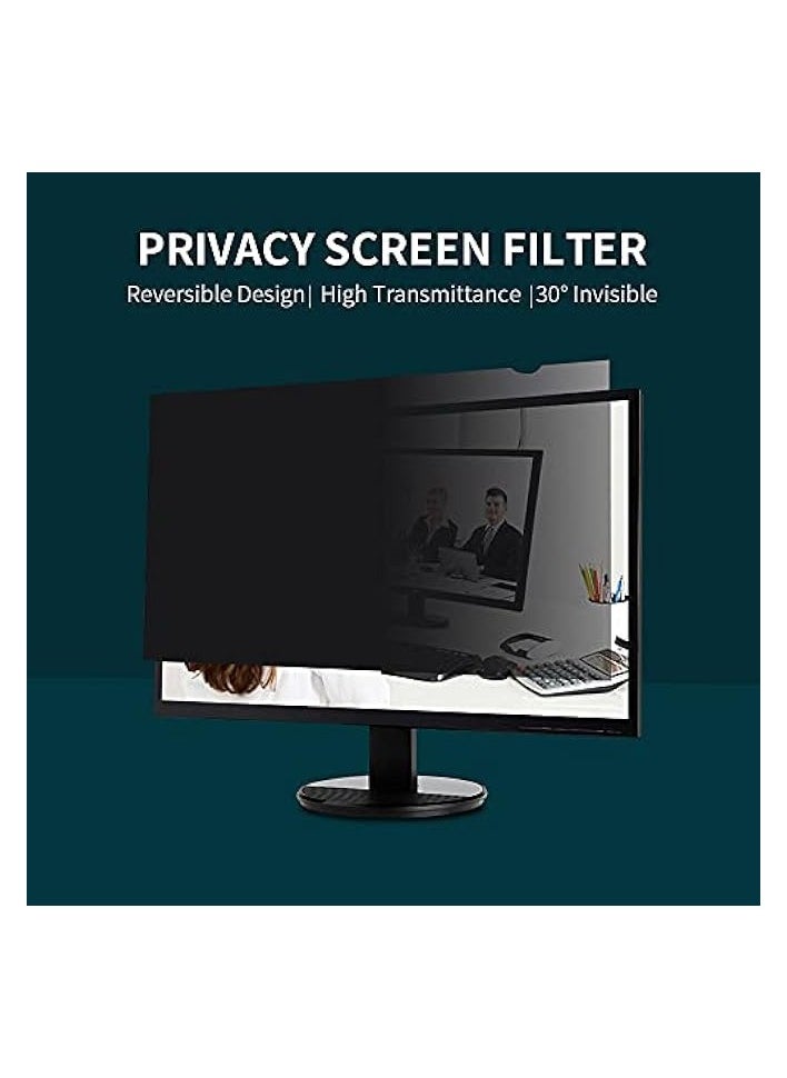 erorex Privacy Screen Filter Reversible High-transmittance 30° Invisible Anti-UV Anti-glare Film for 27'' Monitor with 16:9 Aspect Ratio  - Image 5