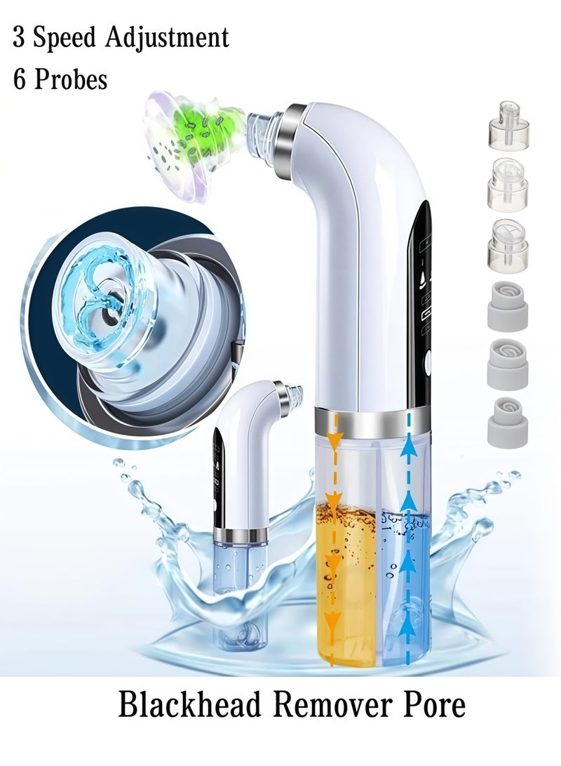 Blackhead Remover Pore Vacuum Cleaner Electric Micro Small Bubble Facial Cleasing Machine USB Rechargeable Beauty Device - Image 1