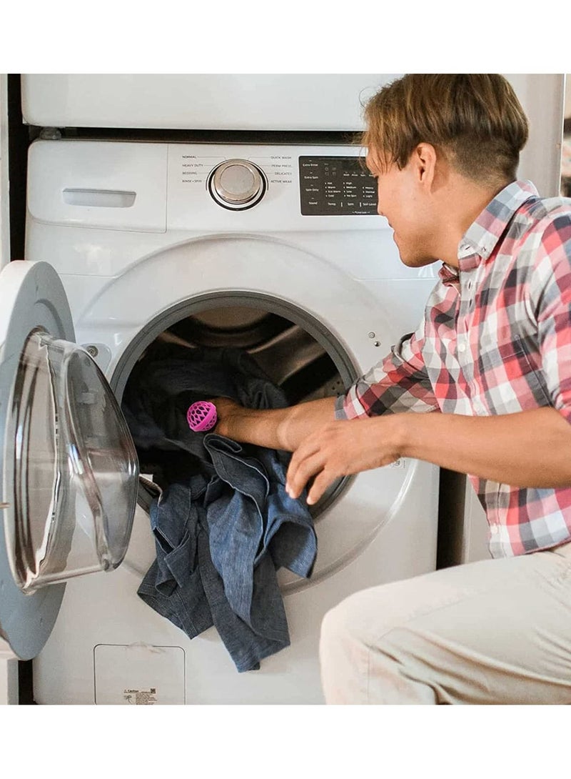 واي آند دي Purse Cleaning Ball, 3Pcs Ball Cleaner Keep your Bags Clean, Reusable Mini Balls Sticky Inside Picks up Dust, Dirt and Crumbs in Cosmetic Bag Backpack Handbag(3 1) - Image 3