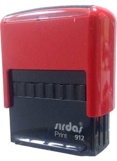 Sırdaş 912 Stamped Red machine with Red Felt "PAID PAYMENT" text  - Image 1