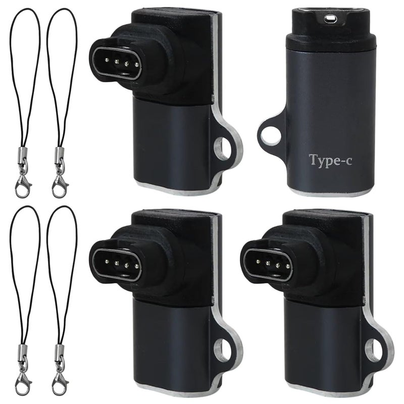 BOTTLESTALK 4 حزمة كابل شحن USB C لساعة Garmin Epix Pro Gen 2 و Swim 2 - Image 1
