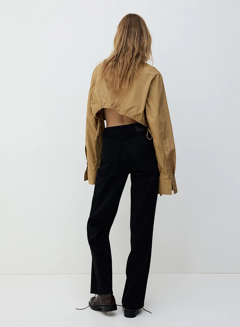 H&M Wide High Jeans