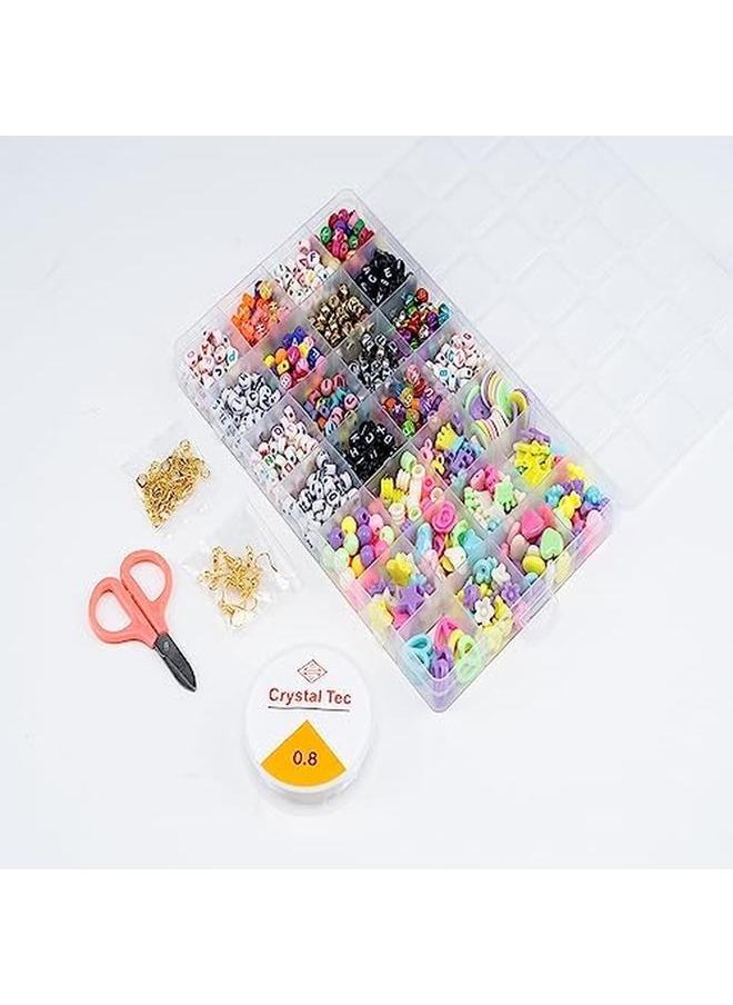 FAMILY CENTER English Beads With 2 Thread Rolls And Scissors. 18 33 5470  - Image 3