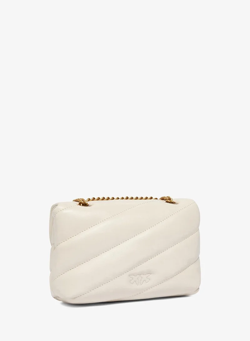 Pinko  Mini Puff Maxi Quilt Love Bag for Women | Best Price UAE