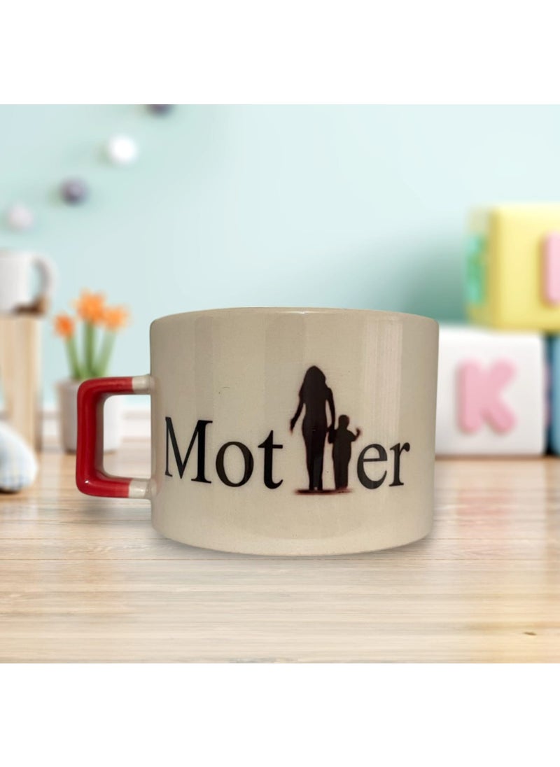 Game Fruy Mother Double Sided Written Mug (Red Handle)  - Image 1