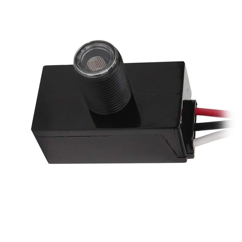 GBAYSA 1 Pack Outdoor Photocell Light Sensor,Dusk to Dawn Photo Control Sensor,Auto on Off Hard-Wired Post Eye Light Control,Photoelectric Switch Sensor for Lighting Fixtures - Image 1
