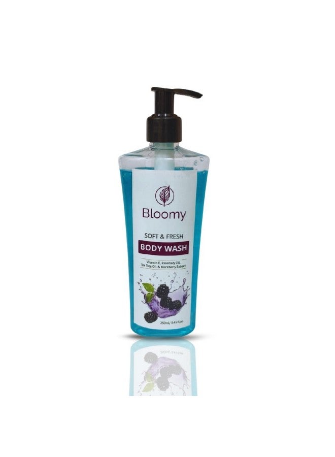 BLOOMY Soft & Fresh Body Wash - 250ML | Deep Nourishment for Skin | 100% Gentle Cleansers | Sulphate-Free & Paraben-Free | For Women & Men | Soft, Smooth & Glowing Skin - Image 1