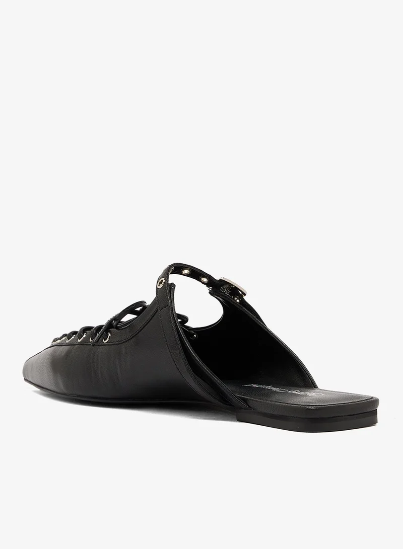 Jeffrey Campbell  Lace-Up Pointed Slip Ons for Women | Best Price UAE
