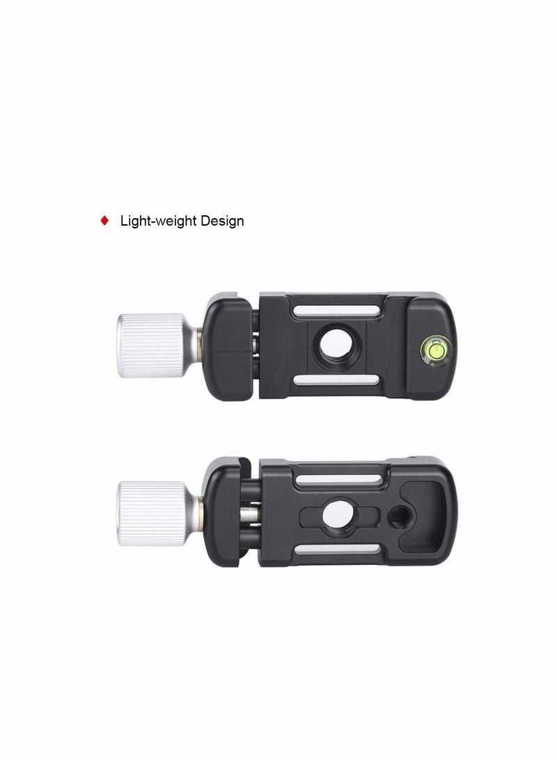 KASTWAVE DDC - 26LT QR - Plate + Clamp Combo Compatible with Arca/ RRS QR Plate (26mm) Screw-knob Clamp Aluminum Material - Image 2