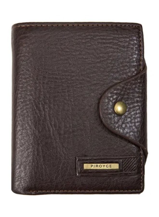 Piroyce Leather Multifunction Wallet - Image 1