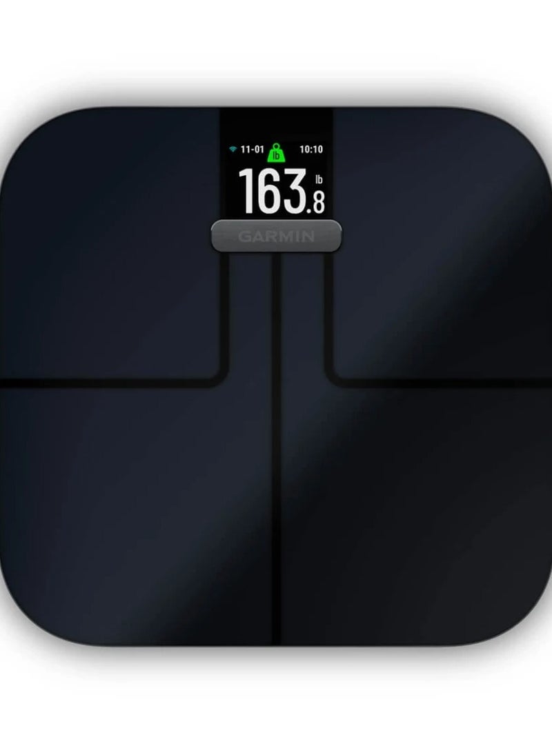GARMIN INDEX S2 SMART SCALE  INTL  BLACK - Image 1