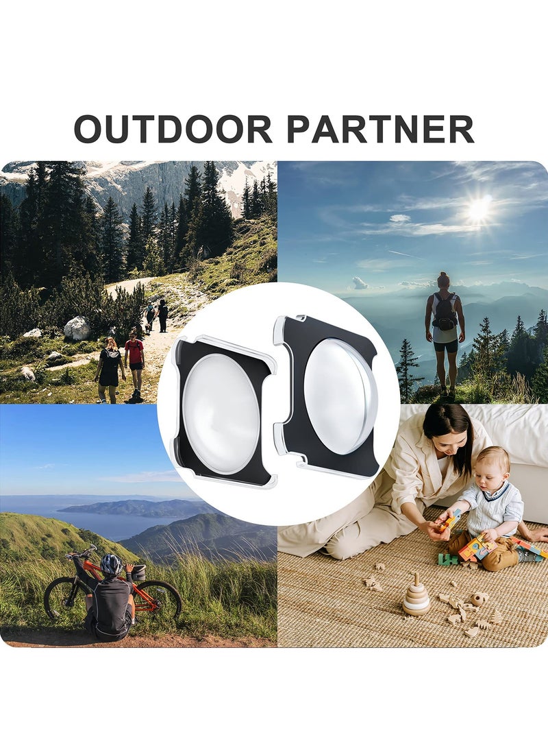 SYOSI Panoramic Lens Adhesive Lens Protector Cover Lens Cap, Lens Guards for Insta360 ONE RS/ONE R Accessories Case Sticky - Image 5