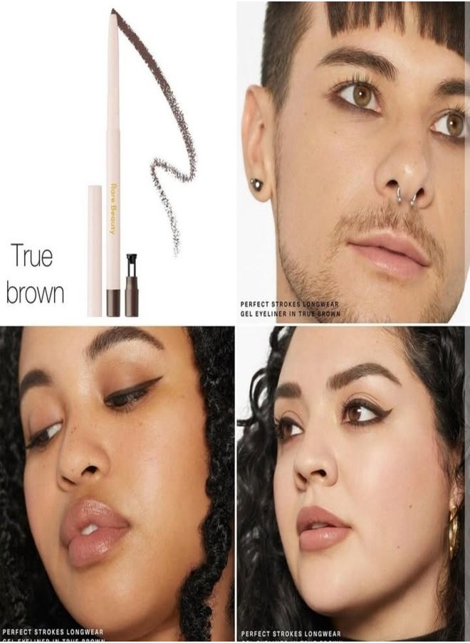 Rare Beauty - Rare Beauty by Selena Gomez Perfect Strokes Longwear & Waterproof Gel Eyeliner True Brown 0.25g - Image 1