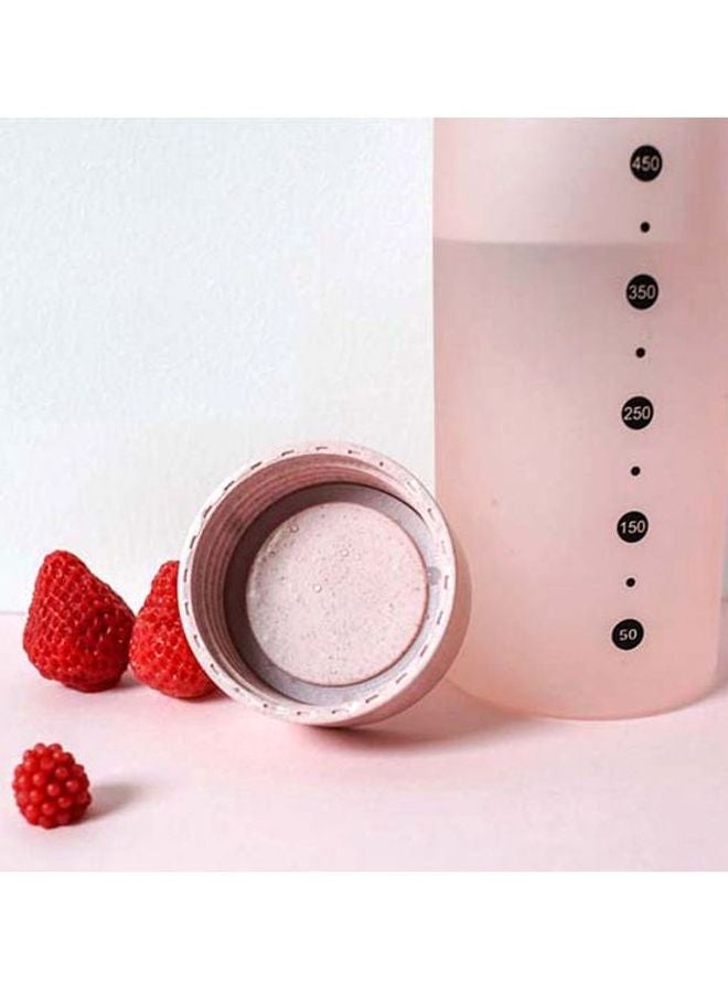 NIBEMINENT Portable Fashion Drinkware Water Bottle Pink - Image 2