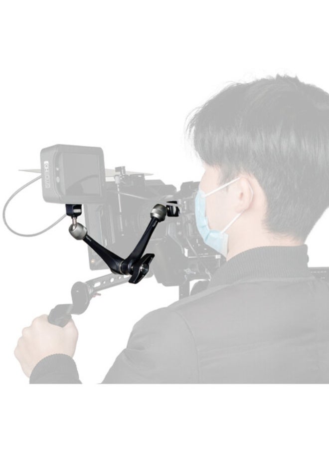 SMALLRIG SmallRig Articulating Arm with 1/4"-20 and 3/8"-16 ARRI Locating Screws (11")  - Image 2
