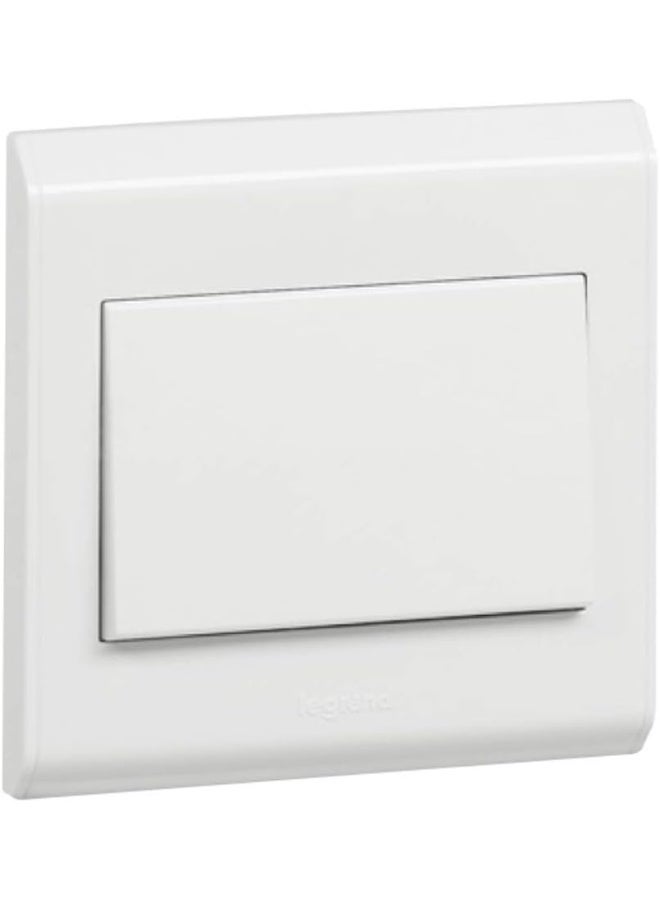 Legrand Belanko Single Pole Switch 1 Gang Way 10 A 250 V 617000 White - Image 2