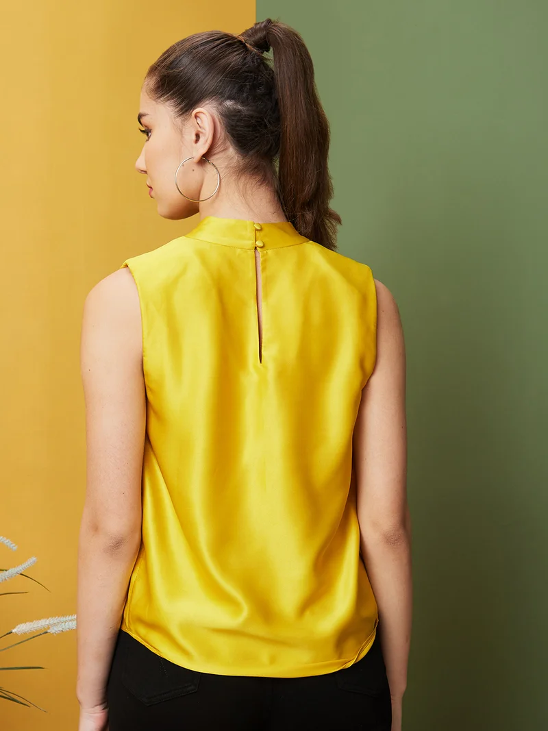 globus Women Gathered Party Top