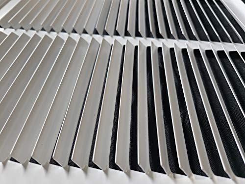 Handua Fits 16x10 Duct Opening | Steel Return Air Grille by Handua | Vent Cover Grill for Sidewall and Ceiling | White | HVAC Cold Air Intake Grille | Outer Dimensions: 17.75"W X 11.75" - Image 5