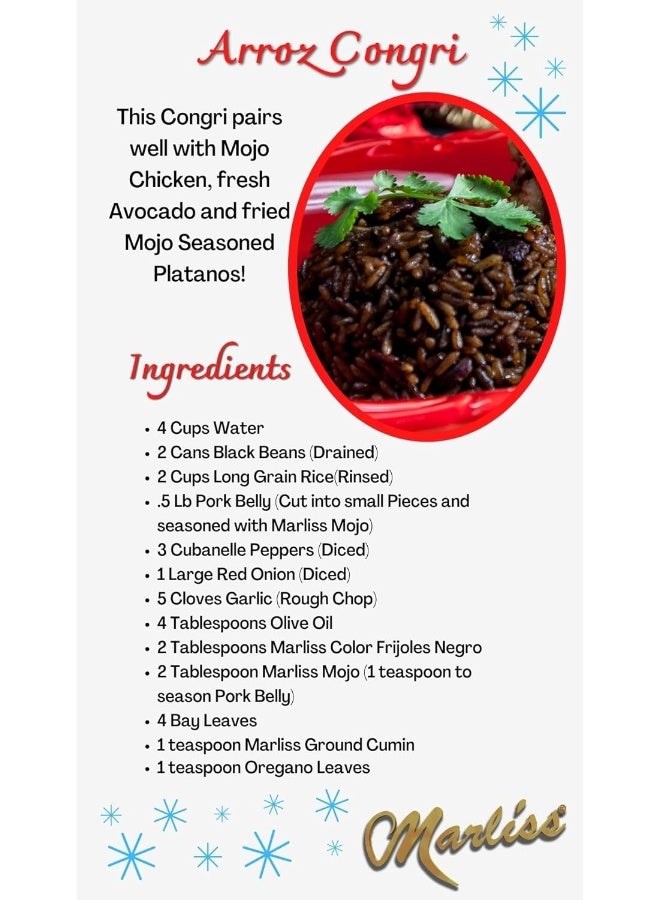 Marliss Black Bean Color Frijoles - Image 3