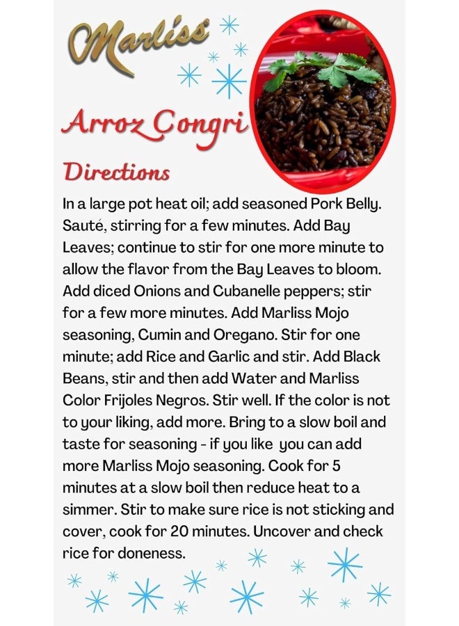 Marliss Black Bean Color Frijoles - Image 4