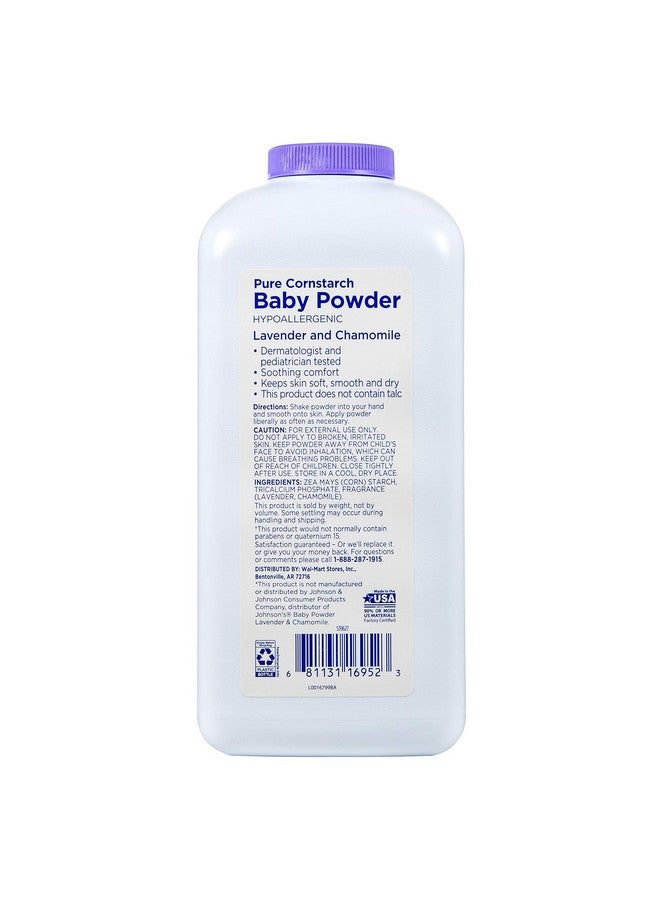 إيكوايت بودرة أطفال من إكوايت بنكهة نشا الذرة النقية مع اللافندر والبابونج، 22 أونصة من جوداستيك