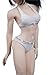Fremego 16 Scale Female ClothesFemale White Bras Underwear Clothing for 12inch PH TBL JO Seamless Action Figure Body A - Image 3
