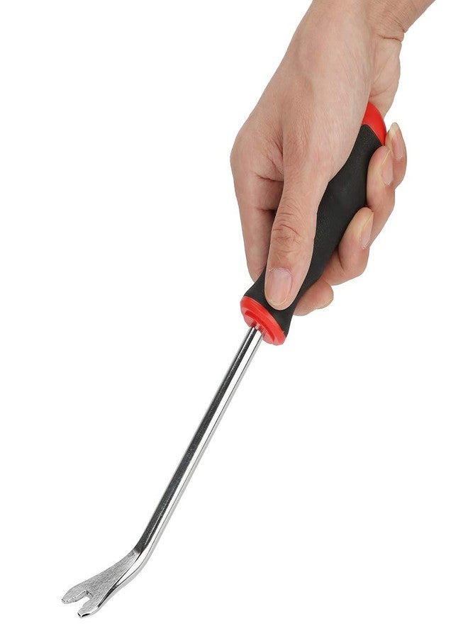 Kadimendium Tack Lifter Crowbar Pry Bar Staple Nail Rivet Puller Car Door Repair Buckle Trim Screwdriver Removal Pliers Rivet Demolition Remover Tool - Image 1