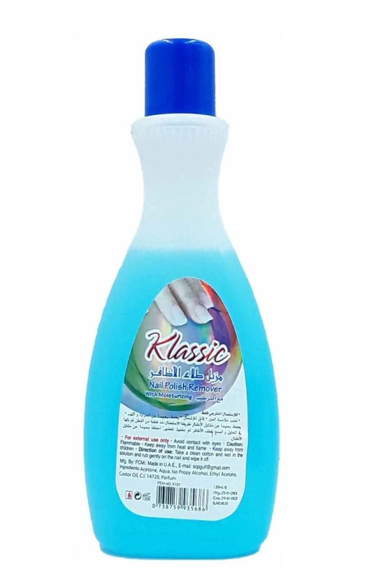 مزيل طلاء الأظافر كلاسيك مزيج ملون 120 مل