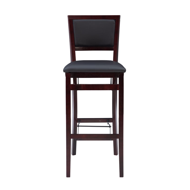 Linon Keira Pad Back Folding Bar Stool - Image 4