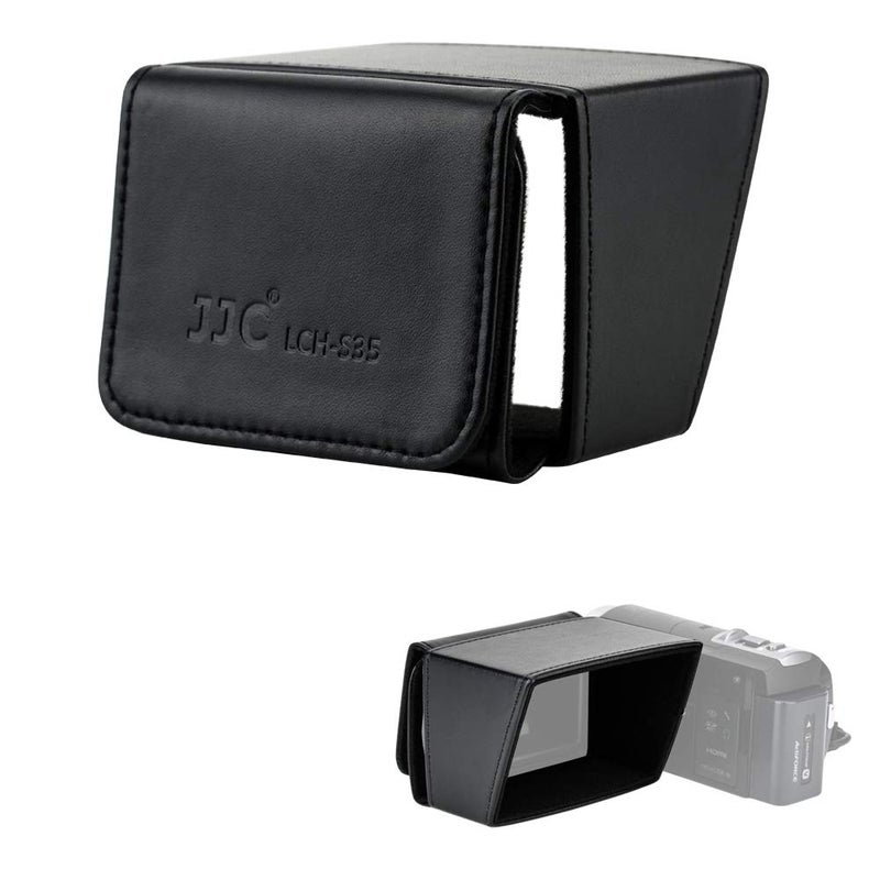 JJC Camcorder 3.5" LCD Screen Hood for Sony FDR-AX700 AX100 PXW-X70 Z150 Z90V FS7 Z280 HXR-NX100 NX200 NX80 Canon VIXIA HF G20 G30 G40 GX10 XA30 XA20 XF400 XF200 Panasonic AG-UX180 AG-DVX200 HC-X1000 - Image 1