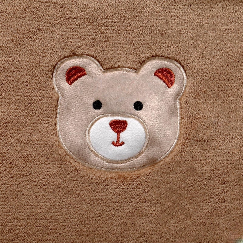 CREVENT Baby Blanket Cute Cozy Fluffy Warm for Girls Boys Toddlers Baby Cot Stroller Shower Newborn Gift 75x100cm Bear - Image 4