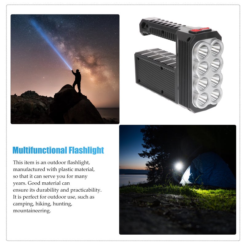 2pcs Solar Handheld Lamp Outdoor Work Light Camping Light Camping - Image 2
