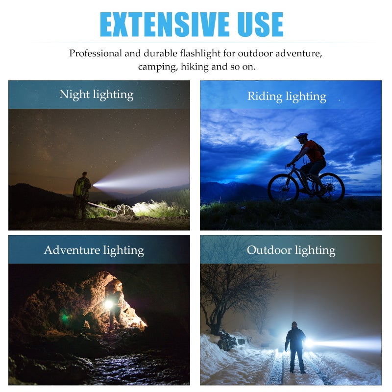 2pcs Solar Handheld Lamp Outdoor Work Light Camping Light Camping - Image 5