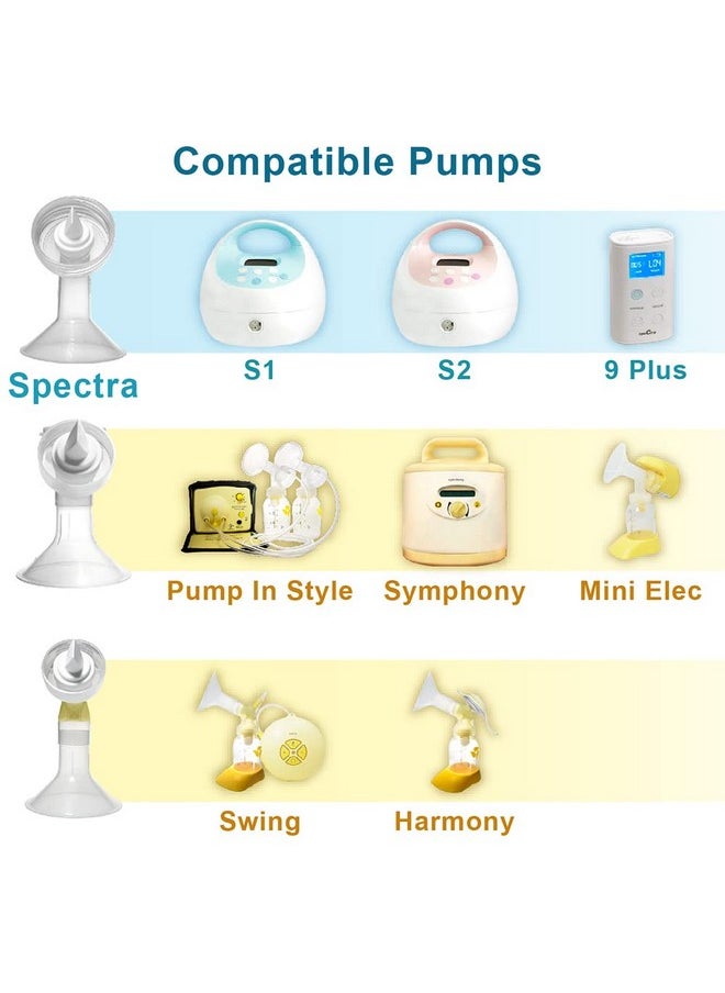 NENESUPPLY 8 Pc Duckbill Valves Compatible With Medela And Spectra Pump Parts Use On Spectra S2 S1 Pump In Style Harmony Symphony Replace Spectra Duckbill Valves And Medela Valve  - Image 2