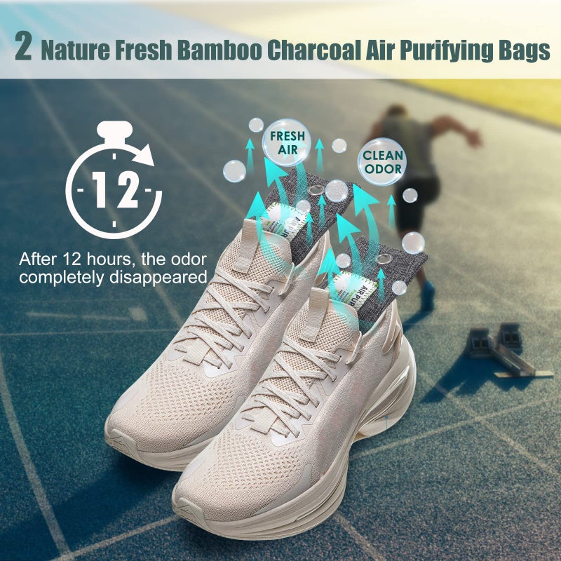 MISERWE Shoe Stretcher with Carrying Bag Adjustable Unisex Shoes Stretcher with 2 Air Purifying Bag(L) - Image 2