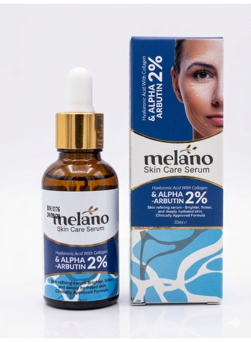 MELANO Serum Hyaluronic Acid With Collagen And Alpha Arbutin 30 ml - Image 1