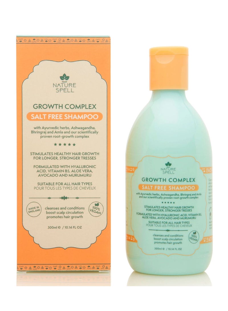 Nature Spell Nature Spell Growth Complex Salt Free Shampoo 300ml  - Image 1